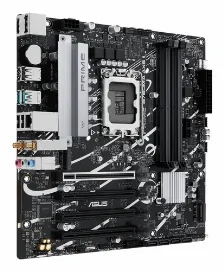 Tarjeta Madre Asus Prime B760m-a Ax6 Ii, Intel Socket Lga1700, Micro Atx, 4xddr5, Hdmi/dp